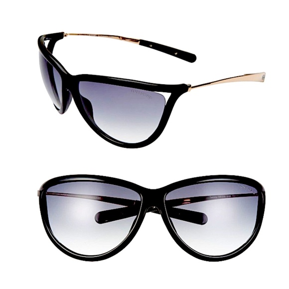 Tom Ford Tammy Oversized Cat Eye Sunglasses, 70mm